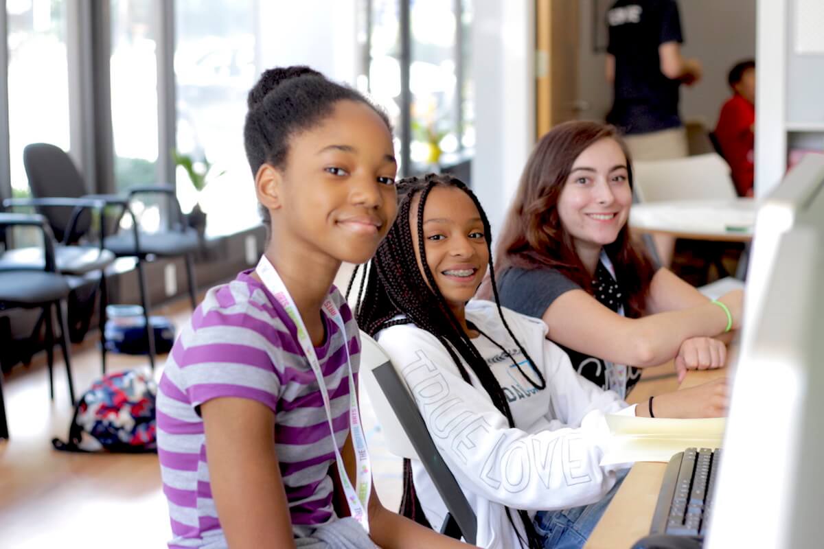 Double Coding Class at the Library