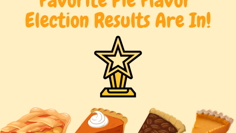 Pie Poll Results Are In!