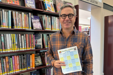Adult Summer Reading Bingo Winner is Carl Regelmann