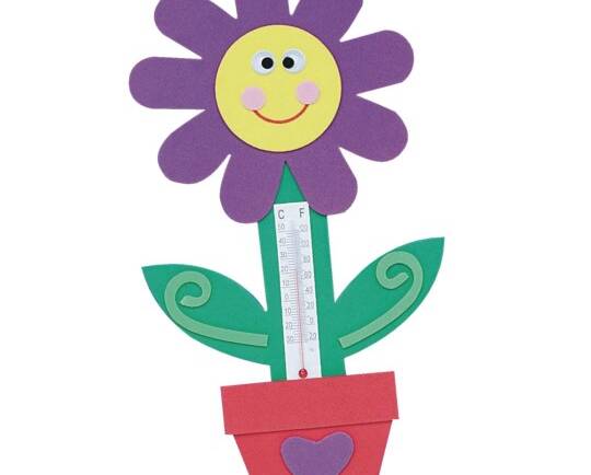 Kids Summer Craft: Make Thermometer Magnets