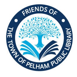 Logo for the Friends of Town of Pelham Library