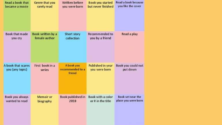 It’s Not Too Late to Play Adult Reading Game Bingo! You Might Even Win a Kindle!