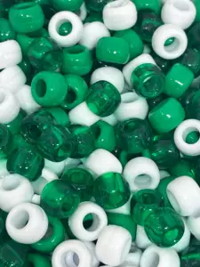 green beads